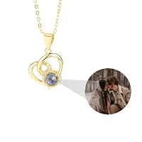 Collana Personalizzata Con Foto A Forma Di Cuore - Ciondolo In Acciaio Inox, Regalo Per Anniversario, Compleanno, Fidanzata, Argento - 2