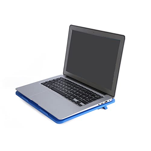Laptop Cooling Pad portátil USB con ventilador y RGB azul miniatura 3