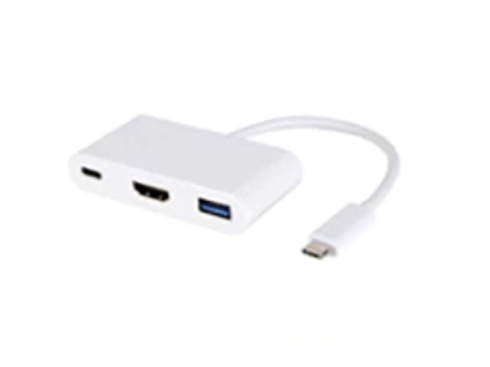 MicroConnect - External video adapter - USB-C 3.1 - HDMI - white
