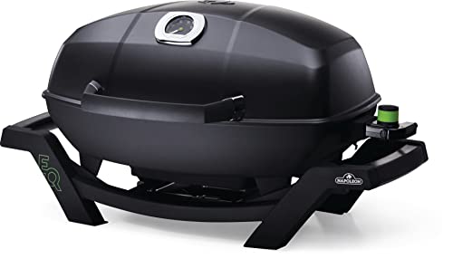 Image of Napoleon TravelQ PRO285E Portable Electric Grill, Black, Tailgating, Camping, and Small Outdoor Spaces