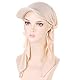 Cysocool Damen Weiche Chemo Turban Sommer Sonnenschutz Schirmmütze Haarausfall Kopftuch Vorgebunden Beanie Mütze Slouchy Kopfwickel Schlafmütze Frauen Krebs Kopf Wraps Bandana Hijab Kopfbedeckung