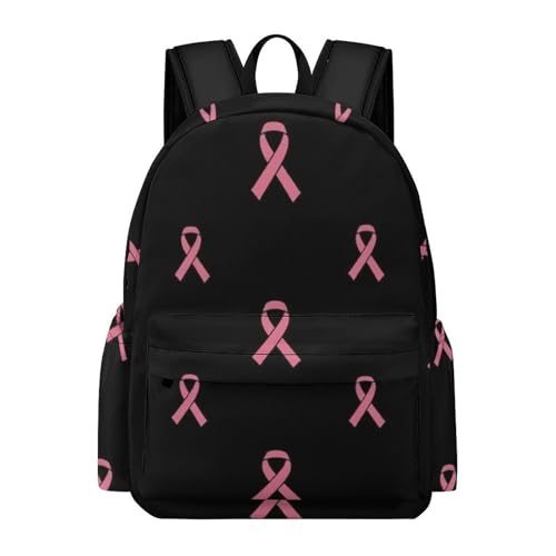 Sac à dos léger solidaire ruban noir pour accompagner chaque journée d'école