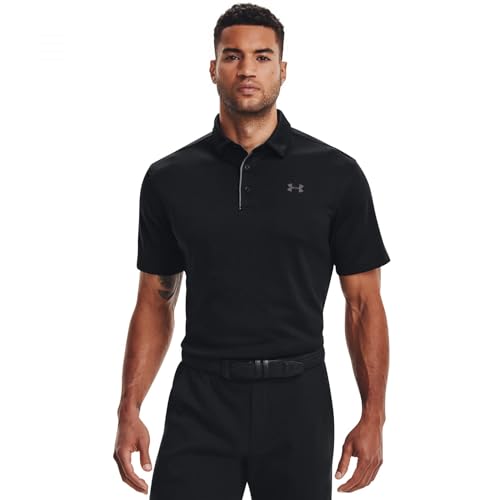 Image of Under Armour Men's Polyester Solid Tech Polo | T-Shirt | 1290140-001