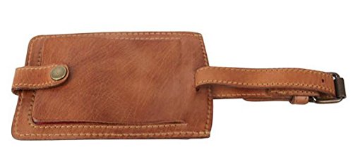 Rawlings Baseball Stitch Luggage Tags Tan2