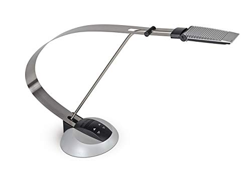 Preisvergleich Produktbild Maul LED-Designtischleuchte MAULprimus, dimmbare Schreibtischlampe, Farbtemperatur veränderbar 2900K-5500K, 10W, 5000 LUX bei 23cm, 600 Lumen, Made in Germany, (Generalüberholt)