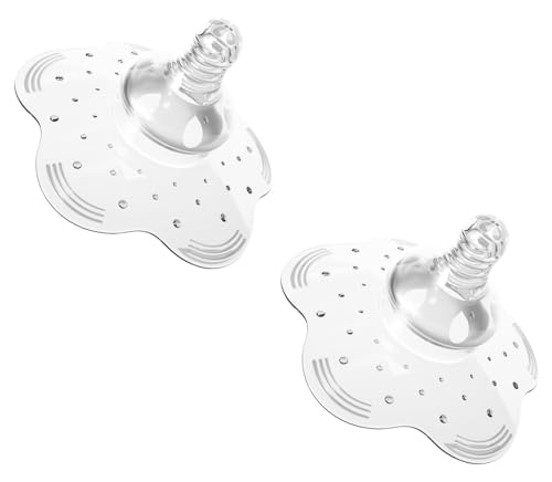 Image of Finever Nipple Shield Premium Contact Nippleshield for Breastfeeding with Latch Difficulties or Flat or Inverted Nipples Non-Toxic