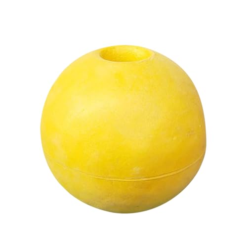 Boa di ancoraggio, boa di ancoraggio, boa di ancoraggio, 10 cm, 15 cm, in PVC, per guinzaglio da nuoto, in plastica, boa di marcatore, boa di ancoraggio, boe di ancoraggio, giallo