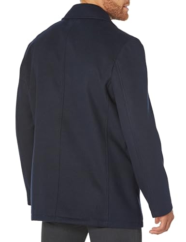 Ben Sherman Men's Boris Classic Double Breasted Peacoat Jacket2
