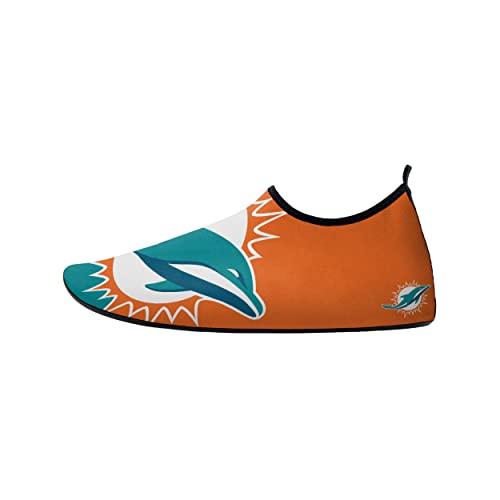 Image of FOCO NFL Mens Nflteam Logo Barefoot Beach Pool Quick-Dry Aqua Yoga Water Shoes