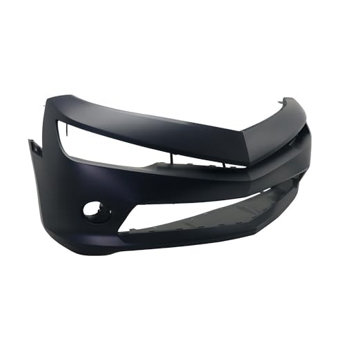 Image of For Chevrolet Camaro LS /LT 2014-2015 Front Bumper Cover | Primed, Without Parking Sensor Holes, Coupe, Ready to Paint, OEM 22997720, GM1000963