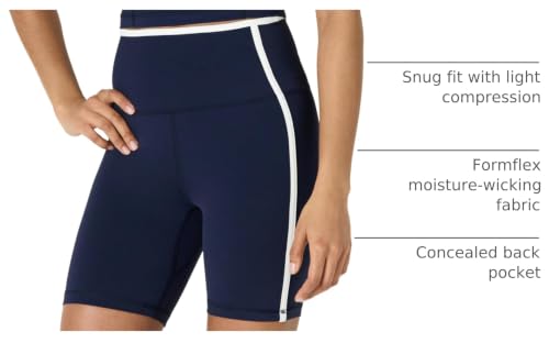 Image of Amazon Essentials Women's Active FormFlex Buttery Soft High Waist 7 inch Yoga Biker Shorts