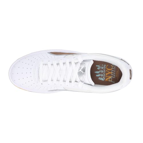 PUMA Mens Gv Run Along Cordura Lace Up Sneakers Shoes Casual - Brown, White - Size 10.5 M4