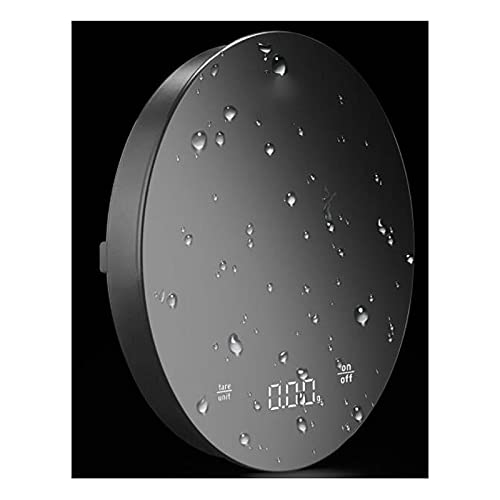 JINGYAN Báscula de Cocina A 0.1 gram Precision Multifunción Cocina Escala de cocción, para Nutrición y Preparación Comidas, Tamaño: 15 cm * 15cm 2.5cm, PCS