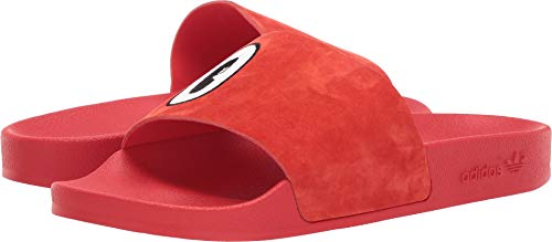 Image of adidas Womens Adilette Slide Casual Sandals Casual - Orange