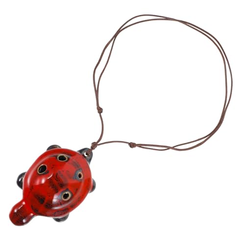 Abaodam 6Hole Turtle Shape Portable Ocarina Instrument Professional Ocarina for Beginners Unique Design with Beautiful Sound for Adults