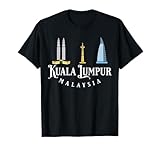 Photo Gallery kuala lumpur malesia city skyline mappa viaggi maglietta Photo Gallery kuala lumpur malesia city skyline mappa viaggi maglietta