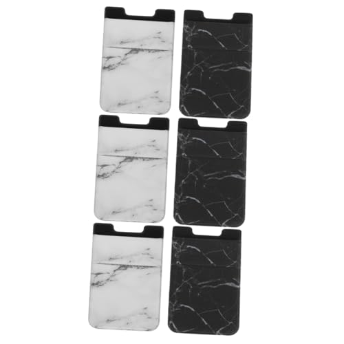Pochette adhésive pour téléphone OSALADI porte-carte marbre universel