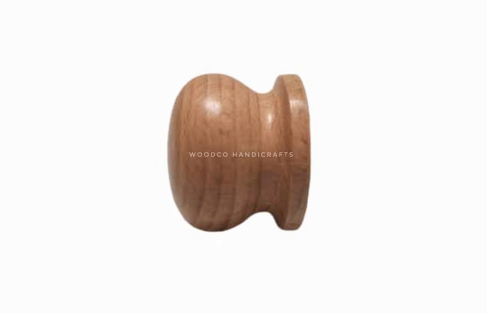 Woodco Handicrafts [ Wooden Drawer Knob, Cabinet Knob, Wardrobe Door Knob, Cupboard Drawer Knob,Pull Knob (Natural Finish)- Pack of 9 Pcs (50 Pieces) (B0C974B3VY) Amazon Price History, Amazon Price Tracker