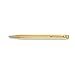 Caran D' Ache Chevron Gold Plated Ecridor Ballpoint Pen Chevron Gold (0898.208)