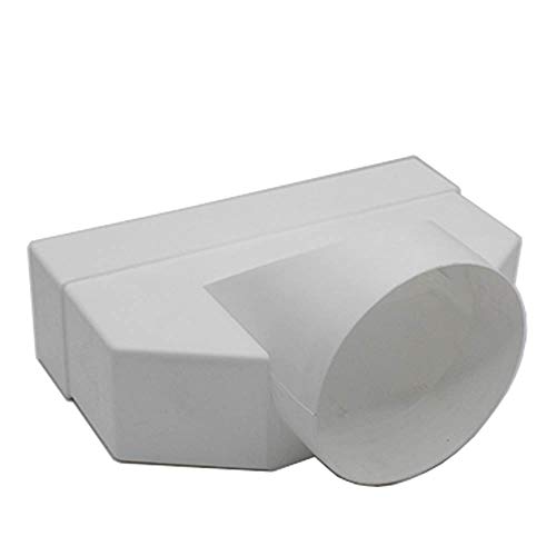 Adaptador rectangular a redondo 100mm System 204 para extracción de cocinas 2