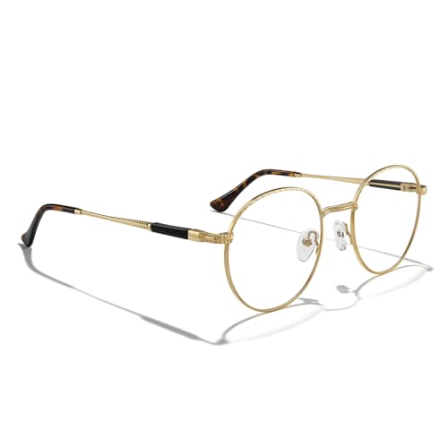 Image of Round Reading Glasses for Women Fashionable Design Reader Computer Glasses And Spring Hinges