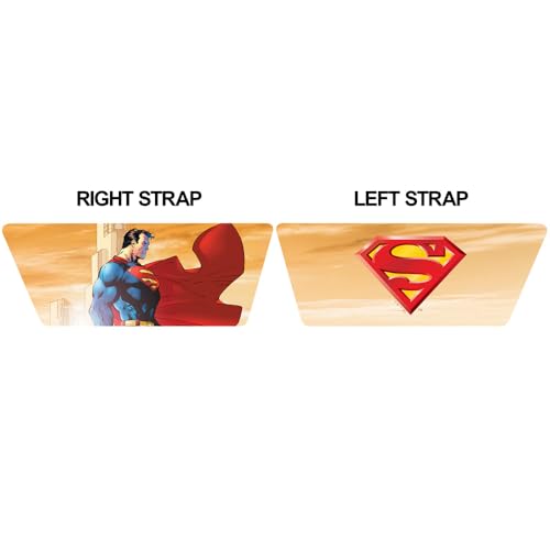 Popfunk Superman Worlds Finest Unisex Adult Slides Adjustable Flip Flop Sandals Officially Licensed Hypd Slydr Switch™2