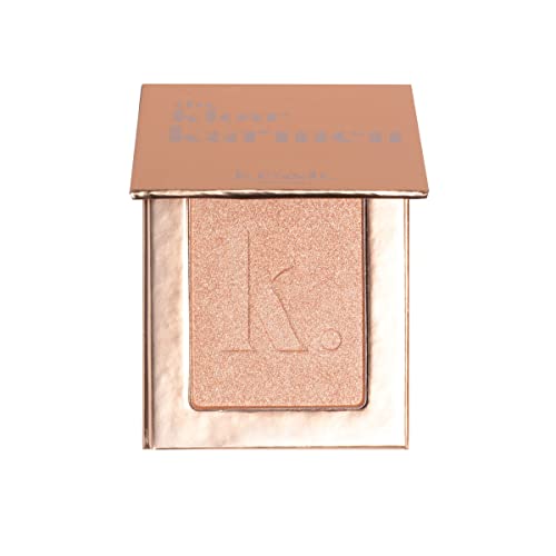 KRASH KOSMETICS Iluminador en Polvo KARMEN - Pigmento Brillante - Efecto Espejo - Highlighter Formula Suave - Particula Fina - No resalta imperfecciones o textura - Vegano y Cruelty Free