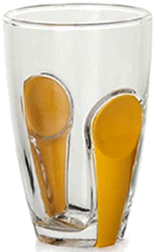 Pasabache Juego de 6 Cristal Vasos Ajuste Serie Cover