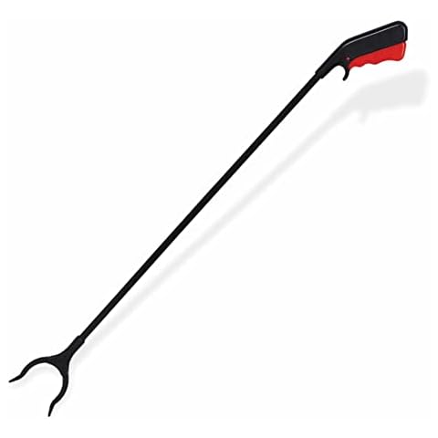 Rubbish Picker Grabber Heavy Duty Litter Picker Ergonomic Handle Handy Long Reach Grabber Stick Mobility Aids Pick Up Litter Tool for Adults Elderly Home Accessories 67cm X 8.5cm X 1.5cm (Pack of 1) Cover