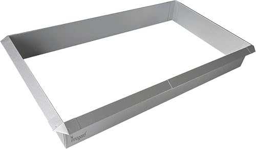 innogard S7050-006 - Kit de Clôture Anti-Limaces 14 pcs - Galvanisé à Chaud - 4x Angle Extérieur 90°, 10x Côté 25 x 0,05 cm x 1 m