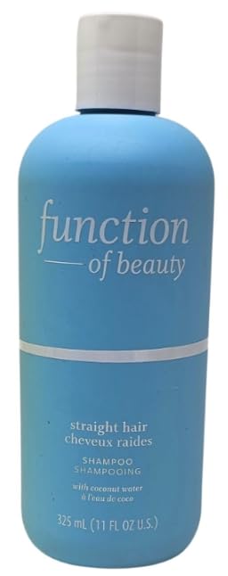 Miniatura 5 de Function of Beauty - Juego de champú y acondicionador para cabello liso (11 onzas) y toalla exfoliante Tesadorz
