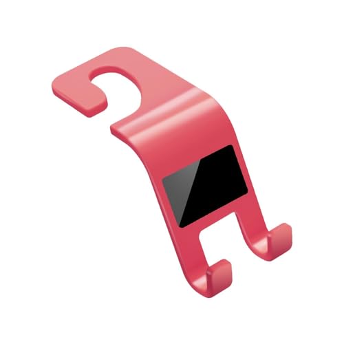 Ganchos para reposacabezas de coche, colgador de asiento interior, ahorro de espacio con sujeción segura, equipo de conducción con instalación rápida, accesorio de vehículo de 4.05 x 1.81 x 2.36