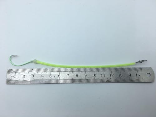 Set de 30 aparejos luminosos de pesca con tubos fluorescentes miniatura 2