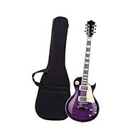 This is a standard electric guitar, perfect for lessons, band performances, or practicing at home. The solid Mahogany Solid and neck combined with a Rosewood fingerboard produce a warm and rich sound perfect for a variety of musical genres. The Humbu...