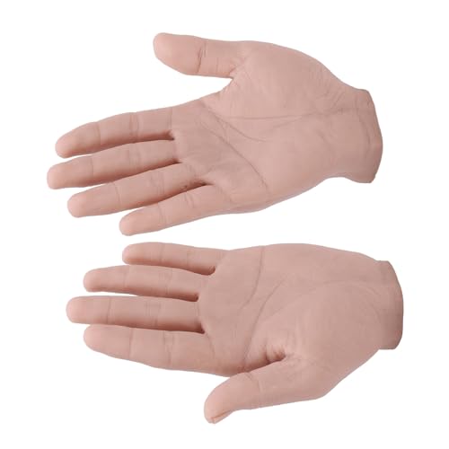 Main en silicone flexible et réutilisable pour présentation de bagues - 3