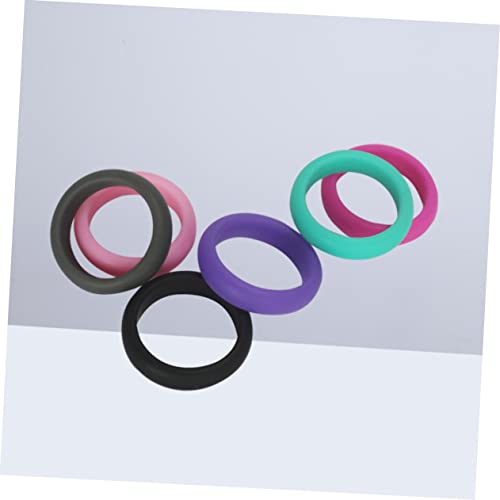 Anillos de silicona deportivos para boda 18 unidades miniatura 3