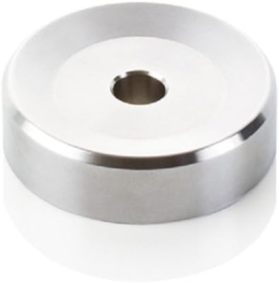 ClearaudioMachined Stainless Steel Adapter for 45RPM Records