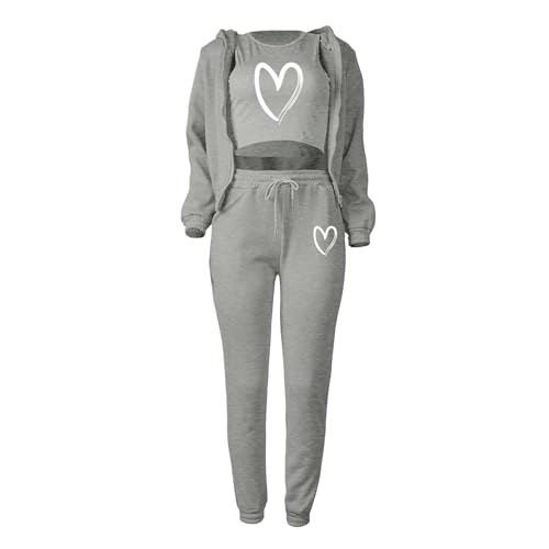 Sudadera con capucha con cremallera y pantalones conjunto de moda para el frío 3