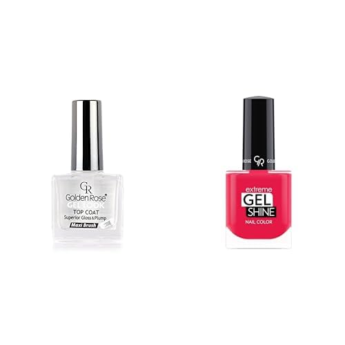 Golden Rose Gel Look Top Coat & Oje Seti