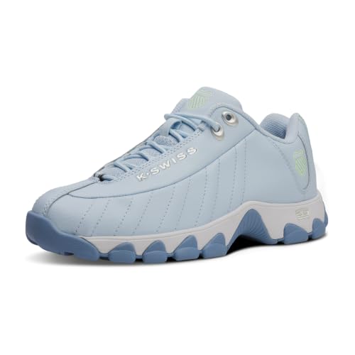 Image of K-Swiss Women's ST329 CMF Sneaker, Wide Tennis Walking Leather Shoes
