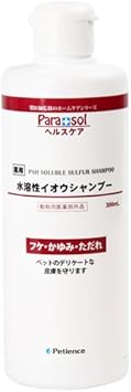 Amazon 犬 猫用 薬用水溶性イオウシャンプー Psh Soluble Sulfur Shampoo Para Solヘルスケア シャンプー 通販