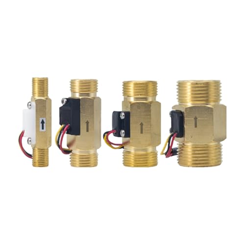 Débitmètre à effet de Hall SEN-HZ21WI en laiton pour mesure du signal d'impulsion
