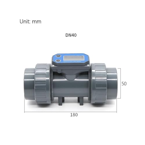 Medidor de flujo digital DN40 electrónico para control visual directo 3