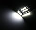 iJDMTOY Compatible With 2012-2015 Volkswagen Passat Xenon White Daytime Running Lights