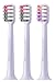 Reunion Fit for DR.BEI Sonic Brosse à Dents électrique tête Cheveux Brosse de Rechange Dents Oral Care Nettoyage (Noir/Violet) 3 pièces en 1 Set Xiami xiomi (Color : Brown)