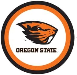 Platos de papel Oregon State Dinner - 20 unidades
