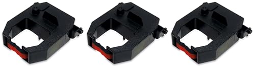 Cinta de reloj COMPUMATIC negro/rojo 3 unidades