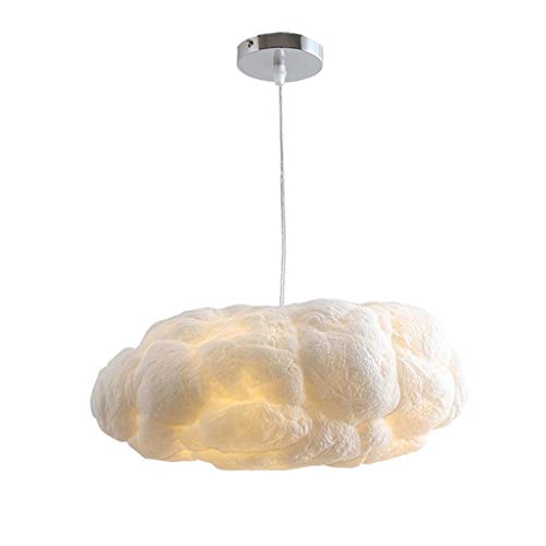 Lustre nuage créatif en fer forgé blanc GZ Décoration pour salon