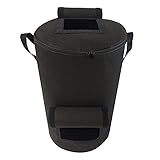 Uposao Organic Compost Bag, Non-Woven Fabric Garden Compost Bins, Organic Waste Bag Planter Kitchen Organic Waste Disposal Compost Bag Remains Bin For Garden Yard