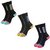 PETIBU 3 Pares Calcetines Senderismo Mujer, Calcetines Running Térmicos, Antiampollas, Hombre y...